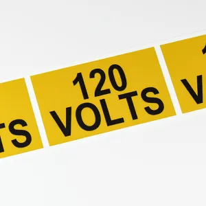 REFL-B Yellow Reflective Marker 1.75" X 2.875"