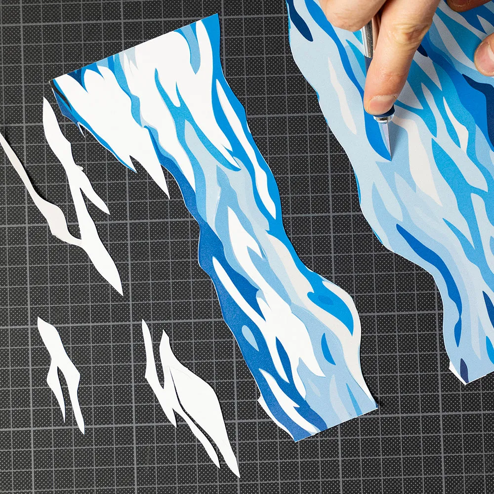 Reflective DIY Sticker: Pool