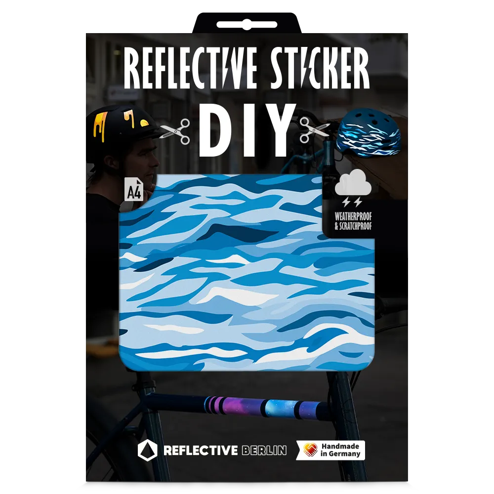 Reflective DIY Sticker: Pool