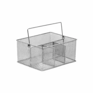 Regent Chrome Wire Cutlery Caddy (235X180X165MM)