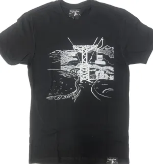 Ride Mt. Eyak T Shirt front print