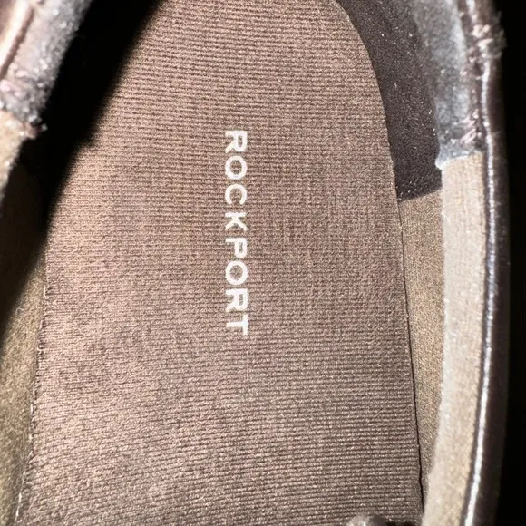 Rockport Men’s Margin Lightweight Comfort Oxford Shoes in Chocolate Size 12XW