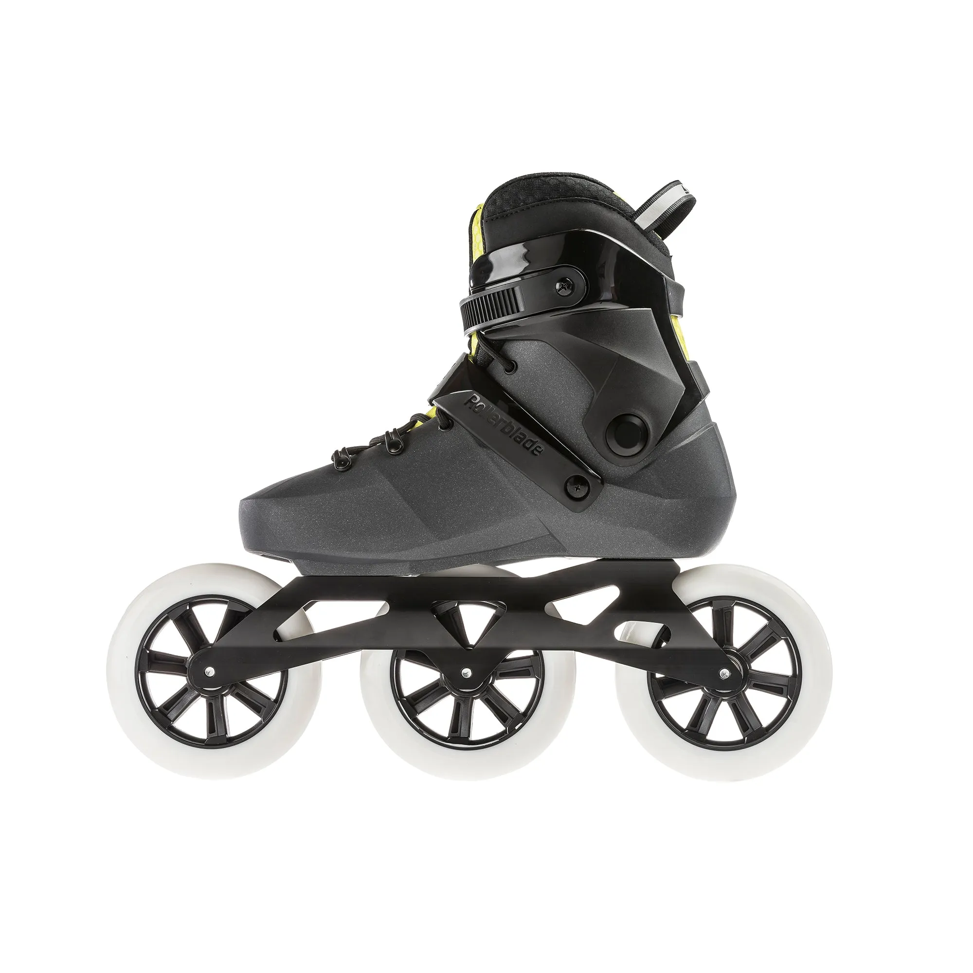 Rollerblade Maxxum Edge 125 3WD - Metallic Grey/Lime