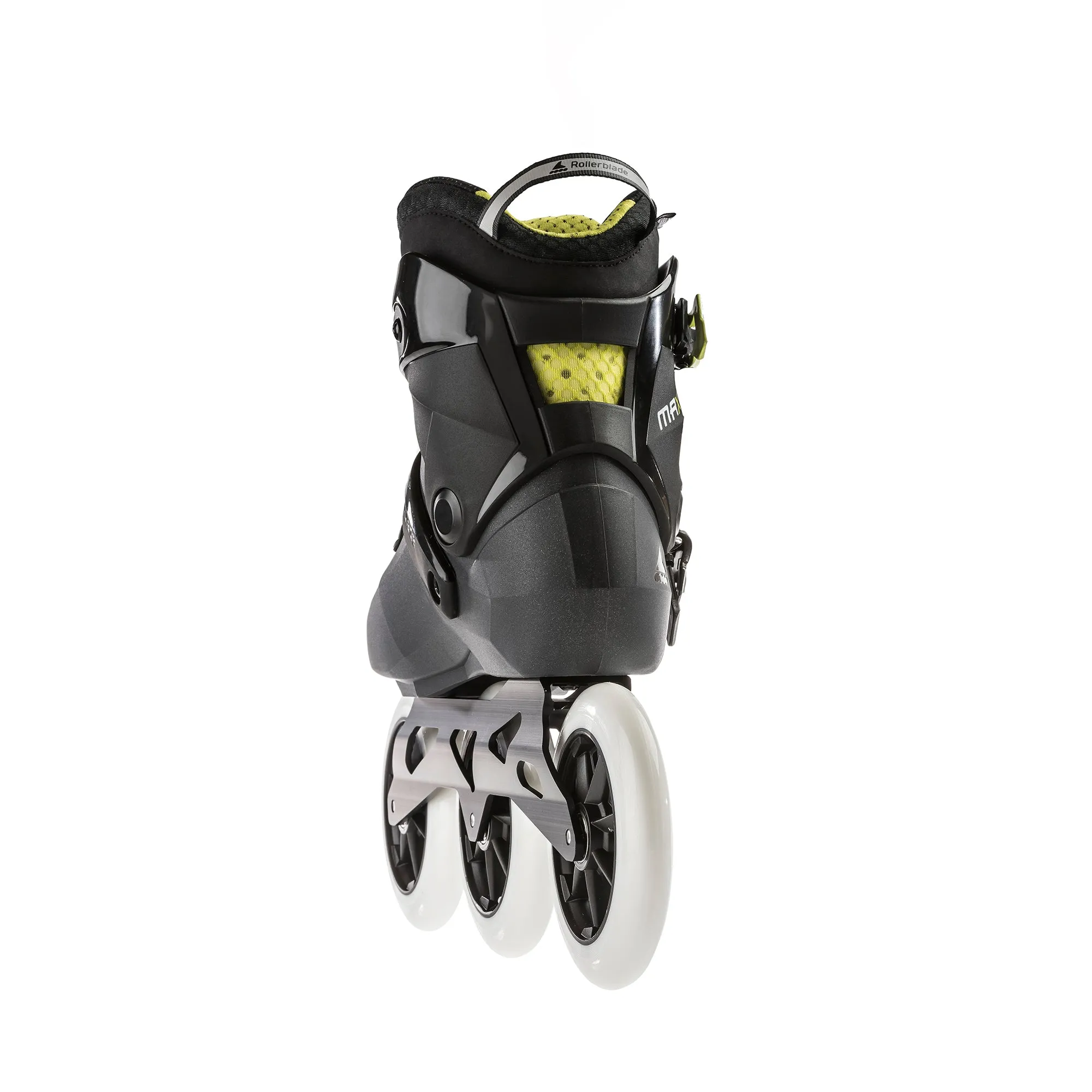 Rollerblade Maxxum Edge 125 3WD - Metallic Grey/Lime