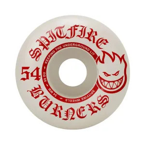 Ruedas Skate Spitfire Burner 99DU 54mm Pack 4