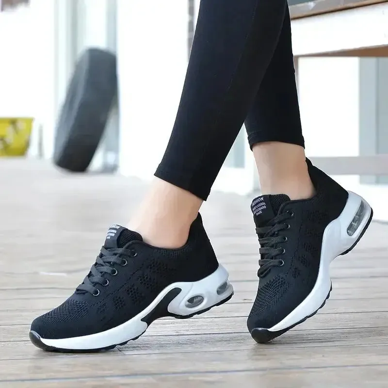 Running Shoes Women Breathable Casual Shoes Outdoor Light Weight Sports Shoes Casual Walking Platform Ladies Sneakers