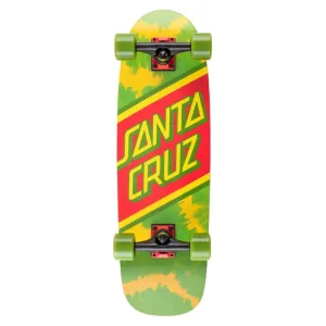 Santa Cruz Rasta Tye Dye Street Skate Cruzer