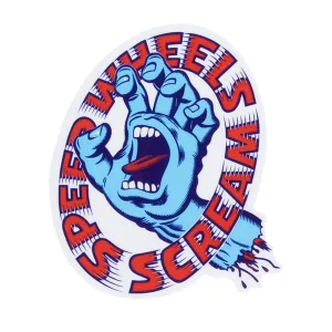 Santa Cruz - Screaming Hand 4" Sticker