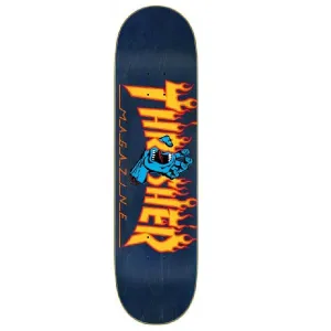 Santa Cruz Thrasher Screaming Flame Logo 8.25" Tabla de Skate