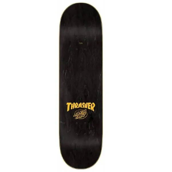 Santa Cruz Thrasher Screaming Flame Logo 8.25" Tabla de Skate