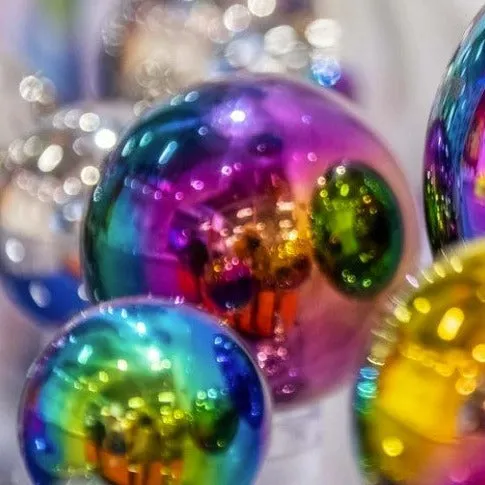 Sensory Reflective Colour Burst Balls