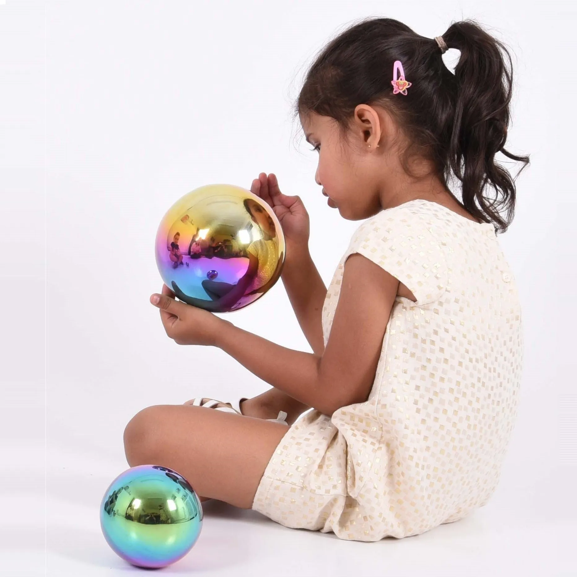 Sensory Reflective Colour Burst Balls