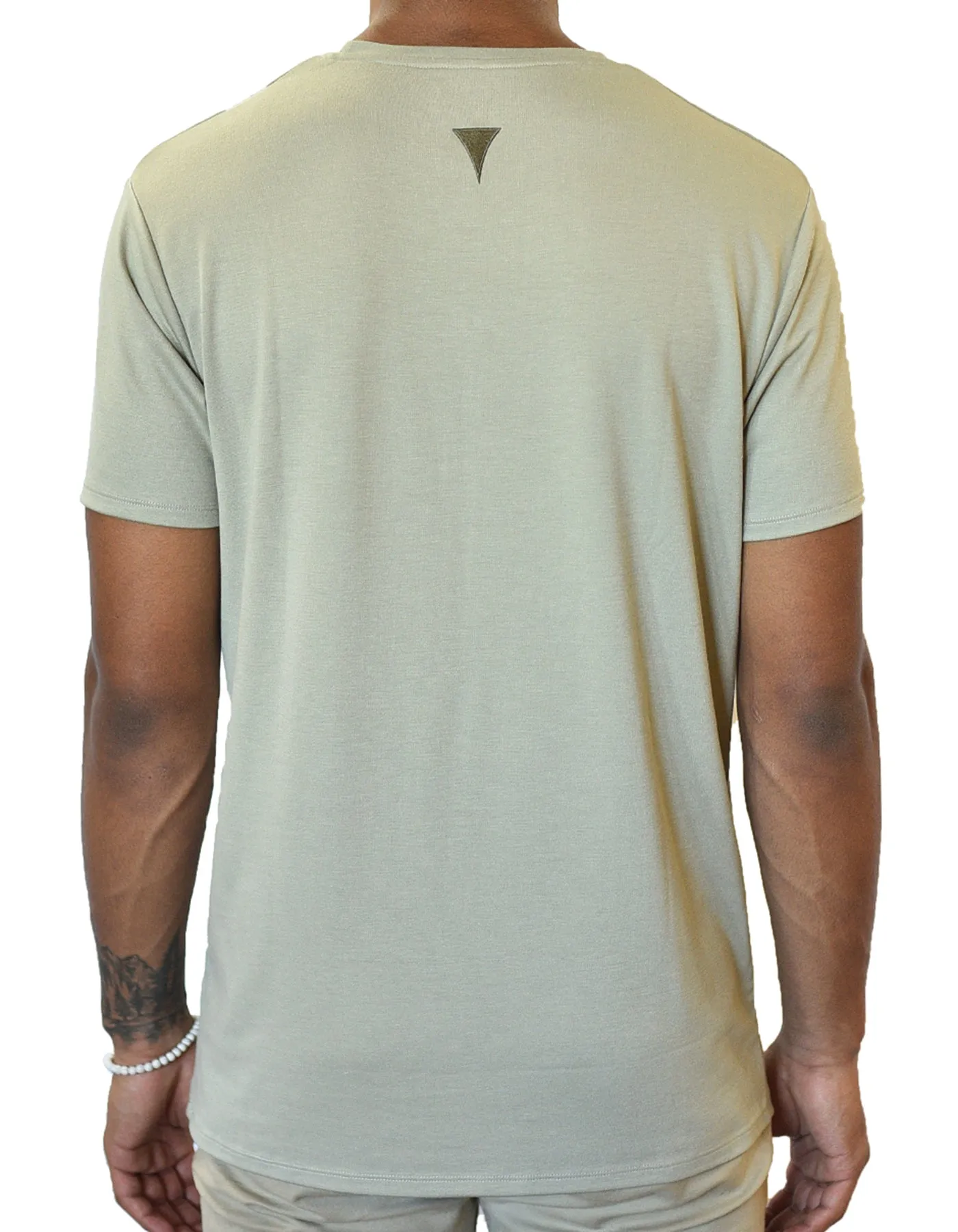 Short Sleeve Crew Collar