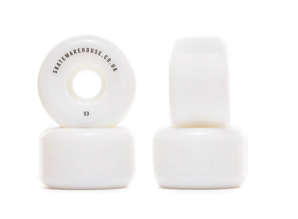 Skatewarehouse Conical Skateboard Wheels & Skatewarehouse ABEC 9 Bearings Pack