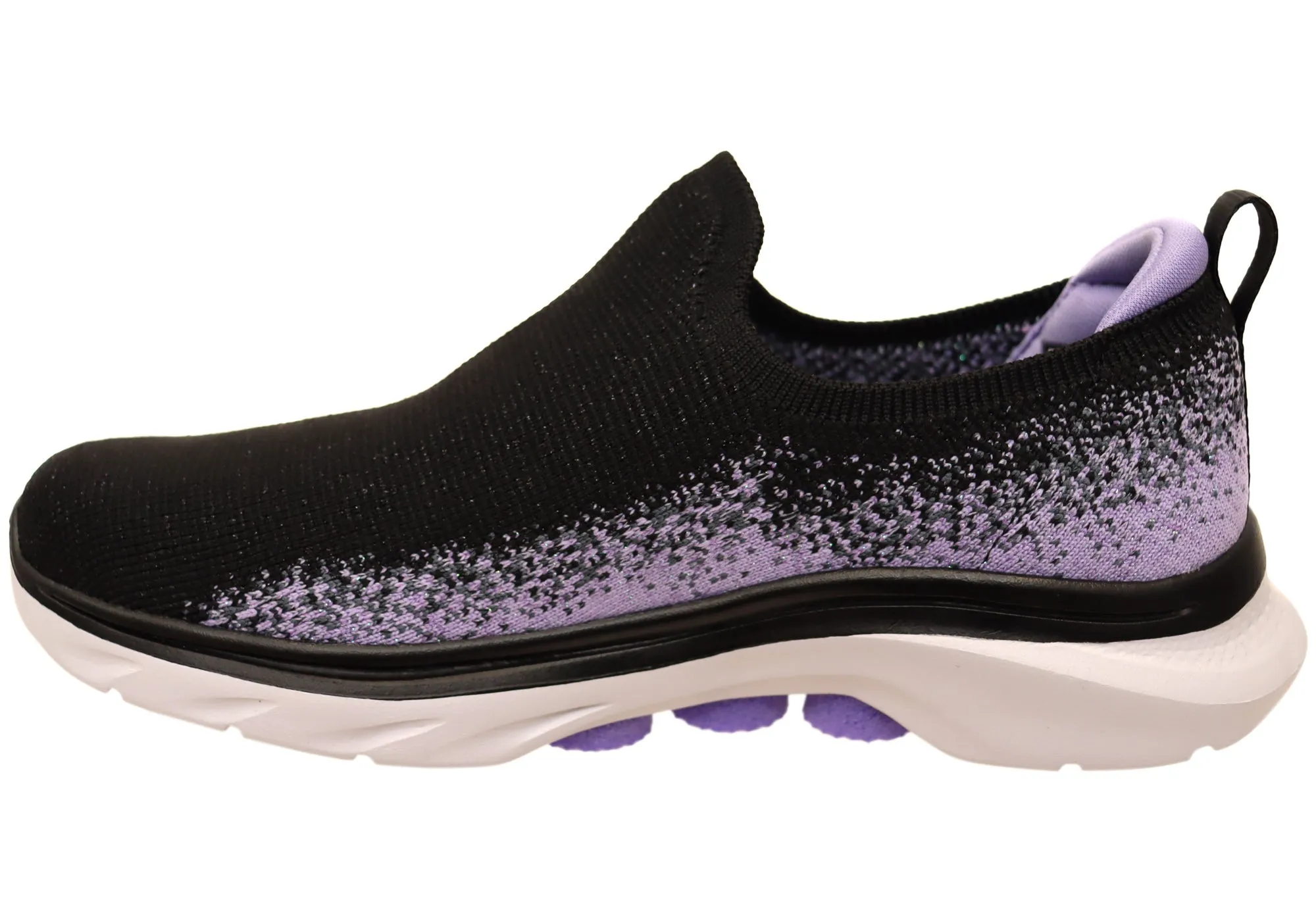 Skechers Womens GOwalk 7 Zaida Comfortable Slip On Shoes