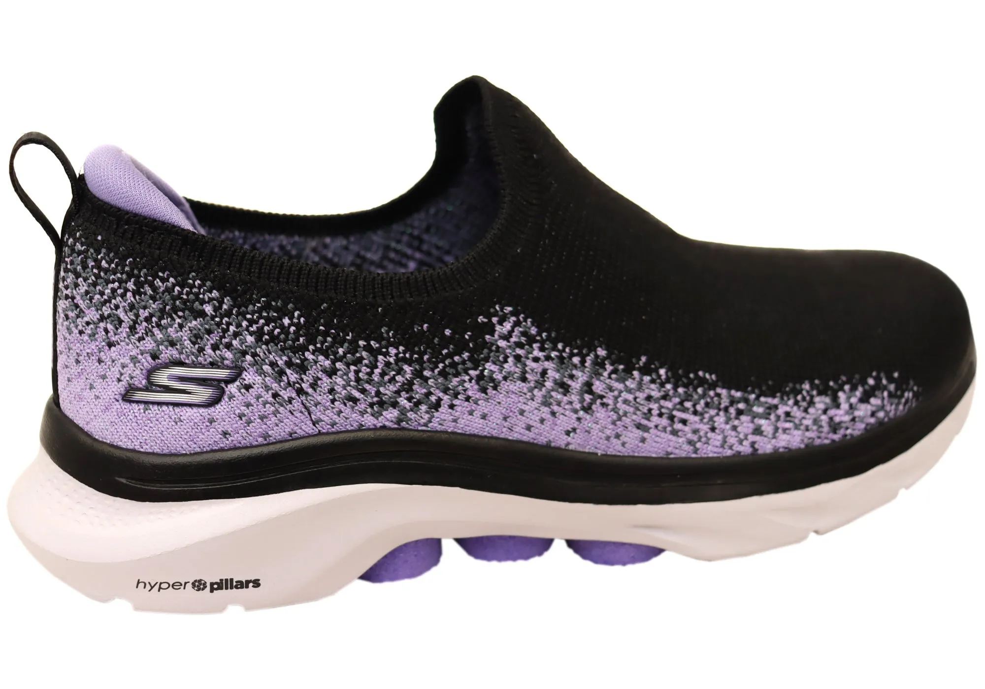 Skechers Womens GOwalk 7 Zaida Comfortable Slip On Shoes