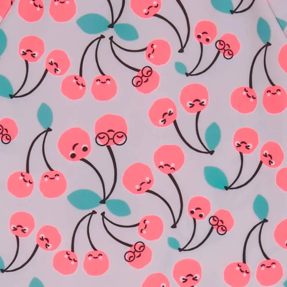 SOAK - New Pink Cherries UV Swim Knickers