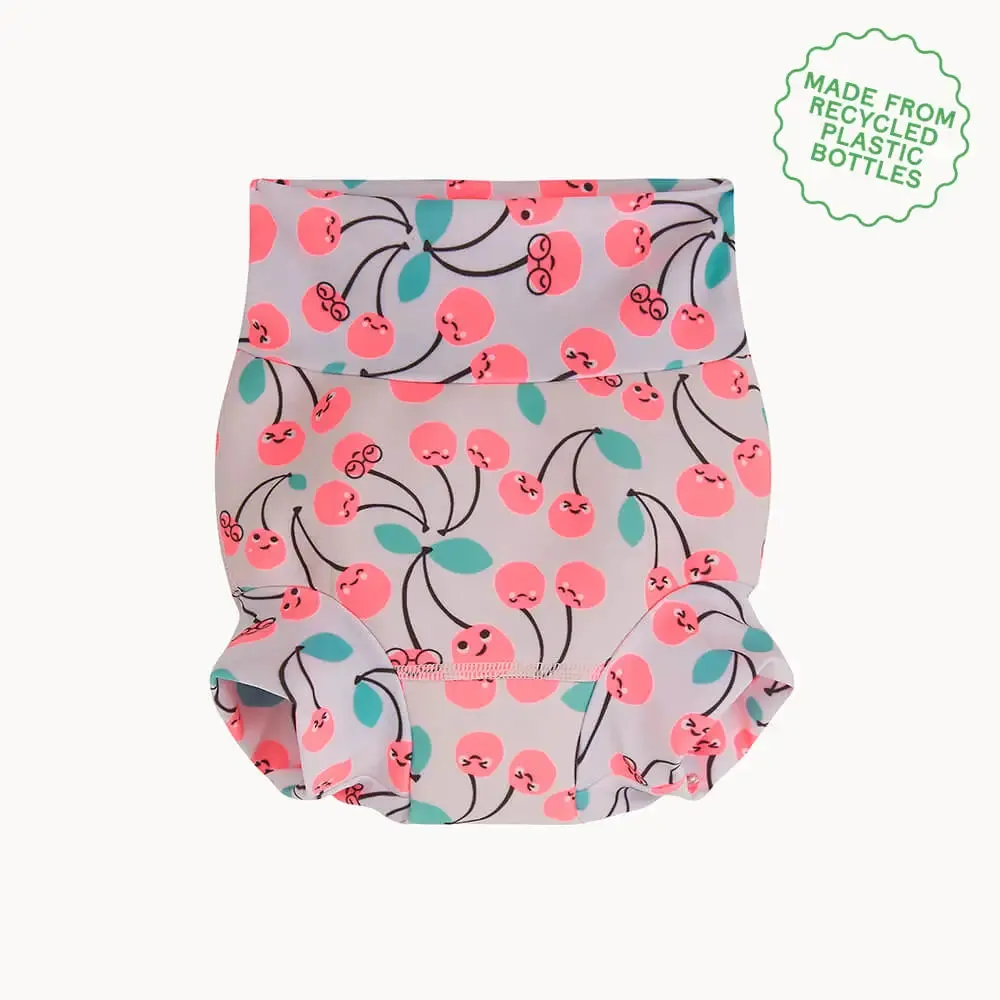 SOAK - New Pink Cherries UV Swim Knickers