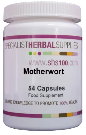 Specialist Herbal Supplies (SHS) Motherwort Capsules 54's