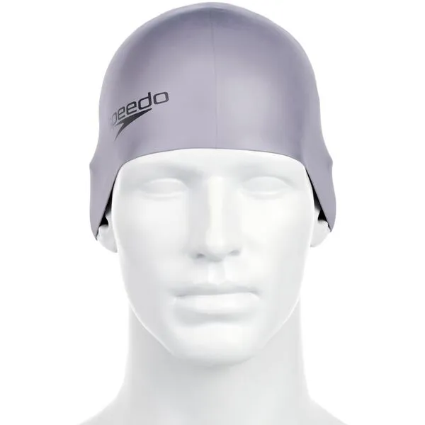 Speedo Plain Moulded Silocone Cap
