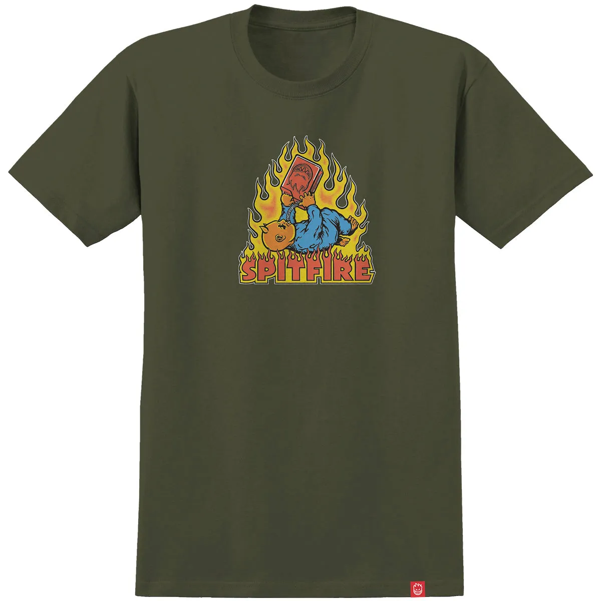Spitfire - Demonseed Tee Military Green