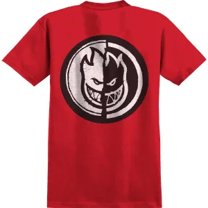 Spitfire - Yin Yang Tee Red/Black/White
