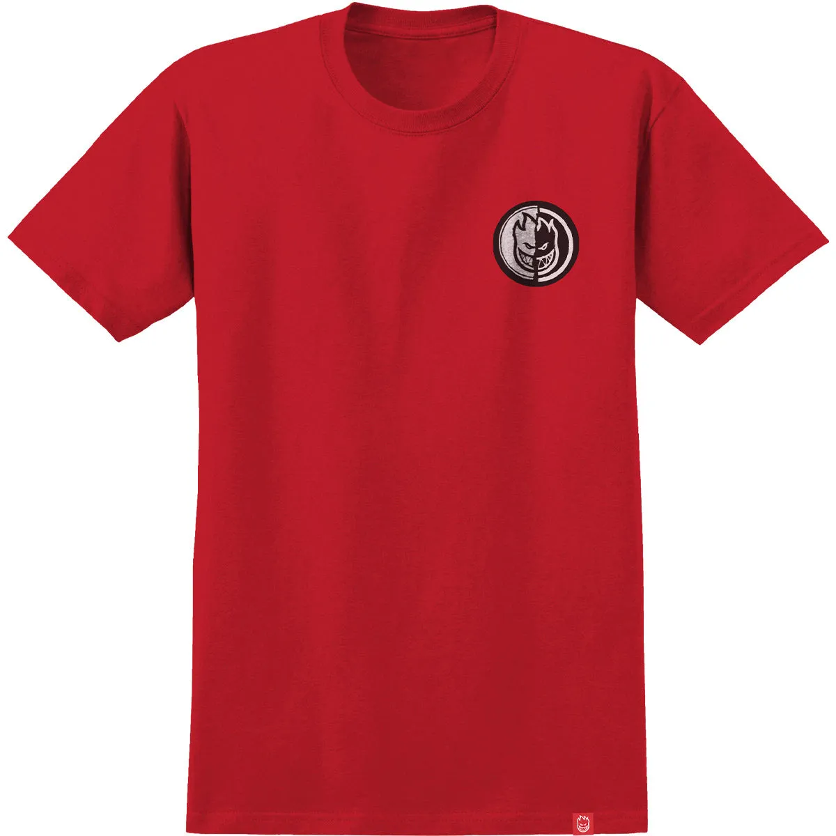 Spitfire - Yin Yang Tee Red/Black/White