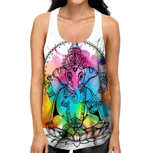 Splash On Ganesh Racerback