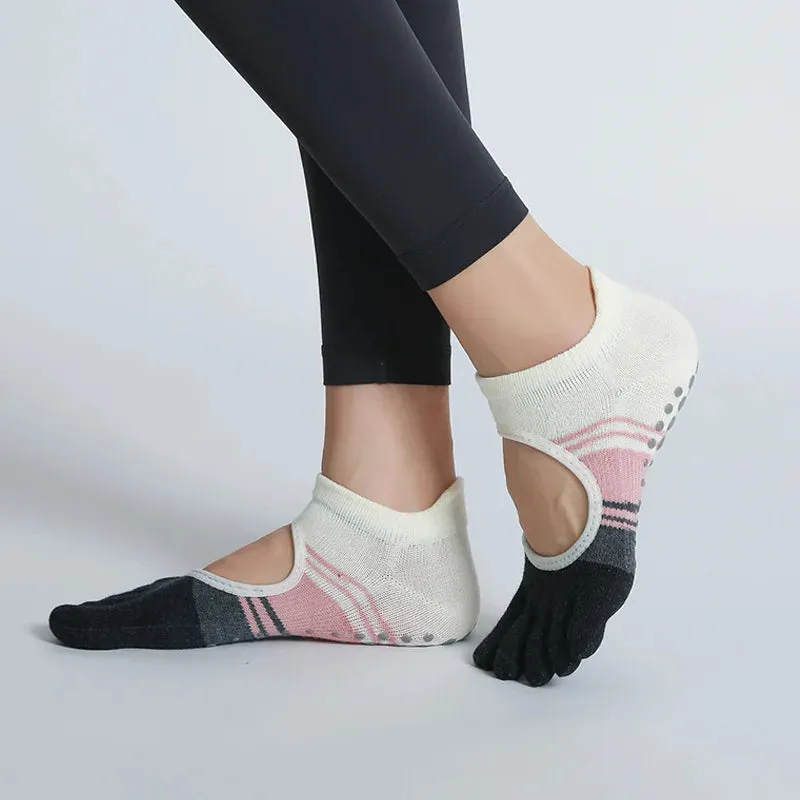 split toe Yoga socks