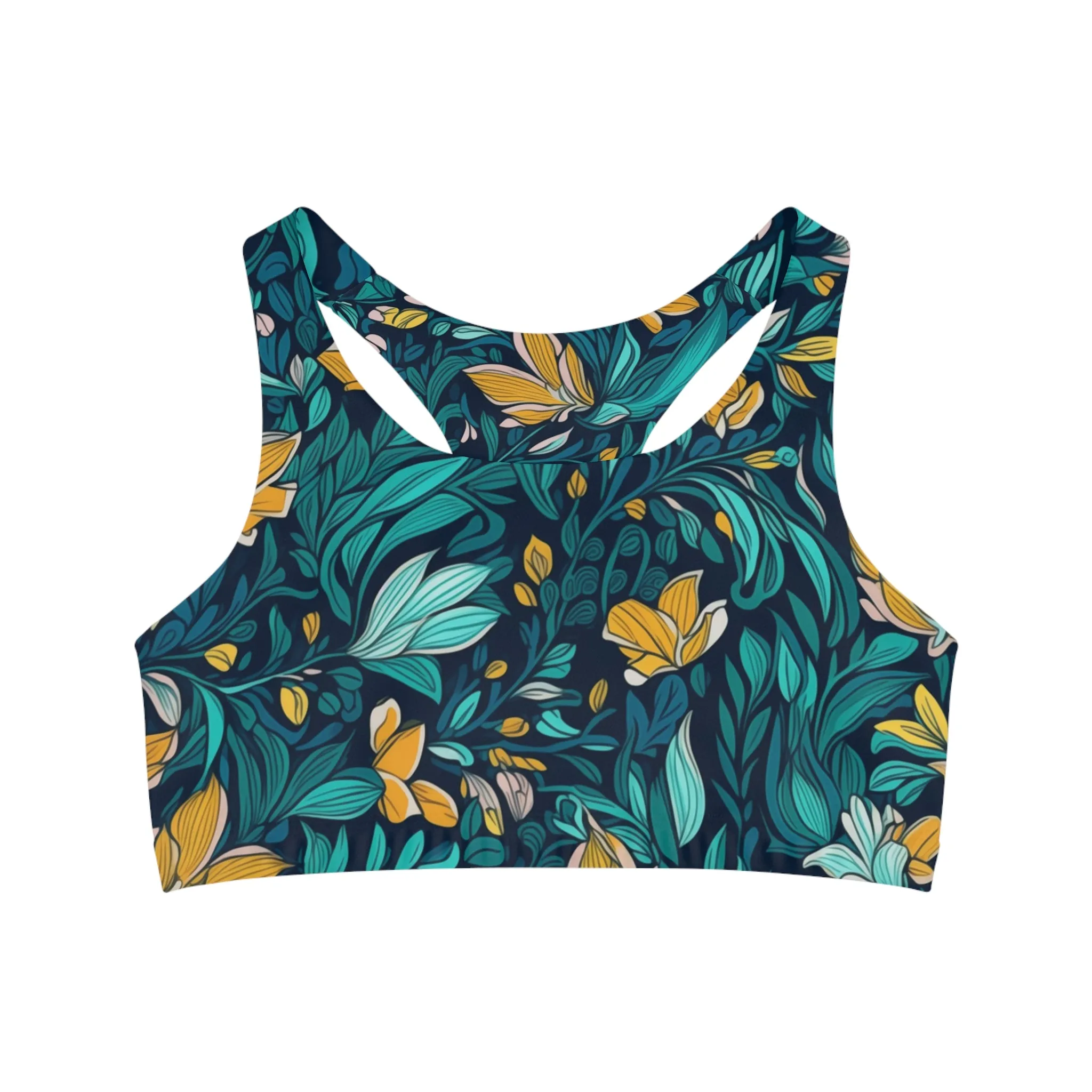 Sports Bra - Bogdana Juizde Fora Ditsy Floral