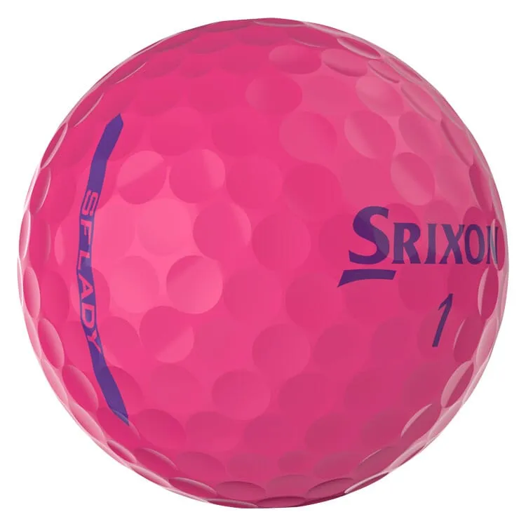 Srixon Soft Feel Ladies Pink Golf Balls 12Pk