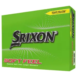 Srixon Soft Feel Yellow Golf Balls 12Pk