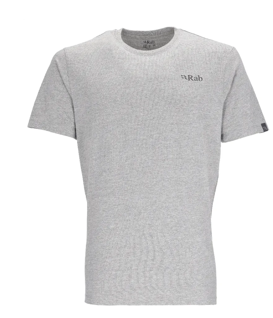 STANCE MOUNTAIN PEAK TEE - GREY MARLE