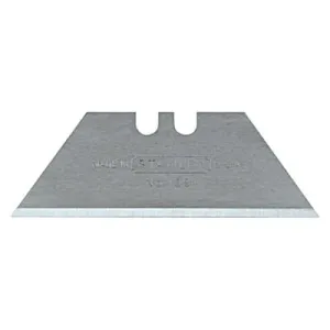 Stanley?? Products 1991?? Regular-Duty Utility Blades, 2-7/16 in L, Carbon Steel, 100/PK w/Dispenser, 11-911A