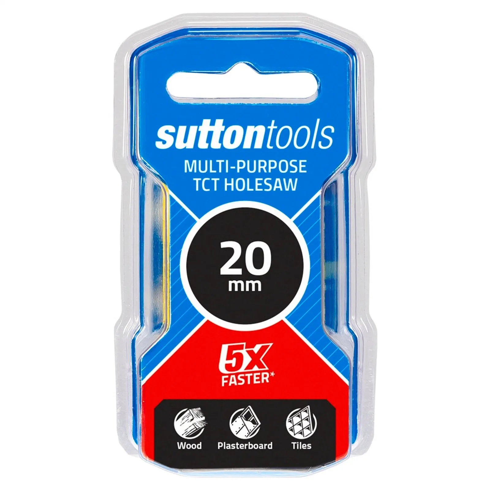 Sutton Tools 20mm TCT Multi-Purpose Seamless Holesaw