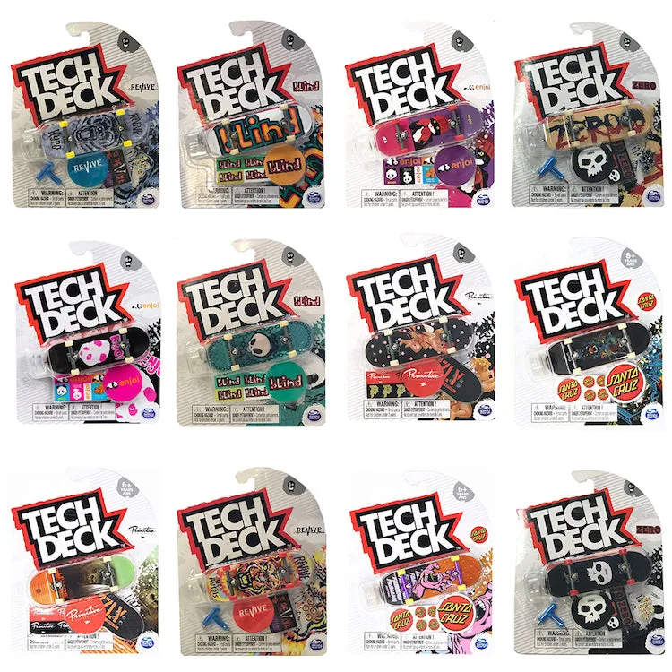 Tech Deck Fingerboard World Edition - Assorted
