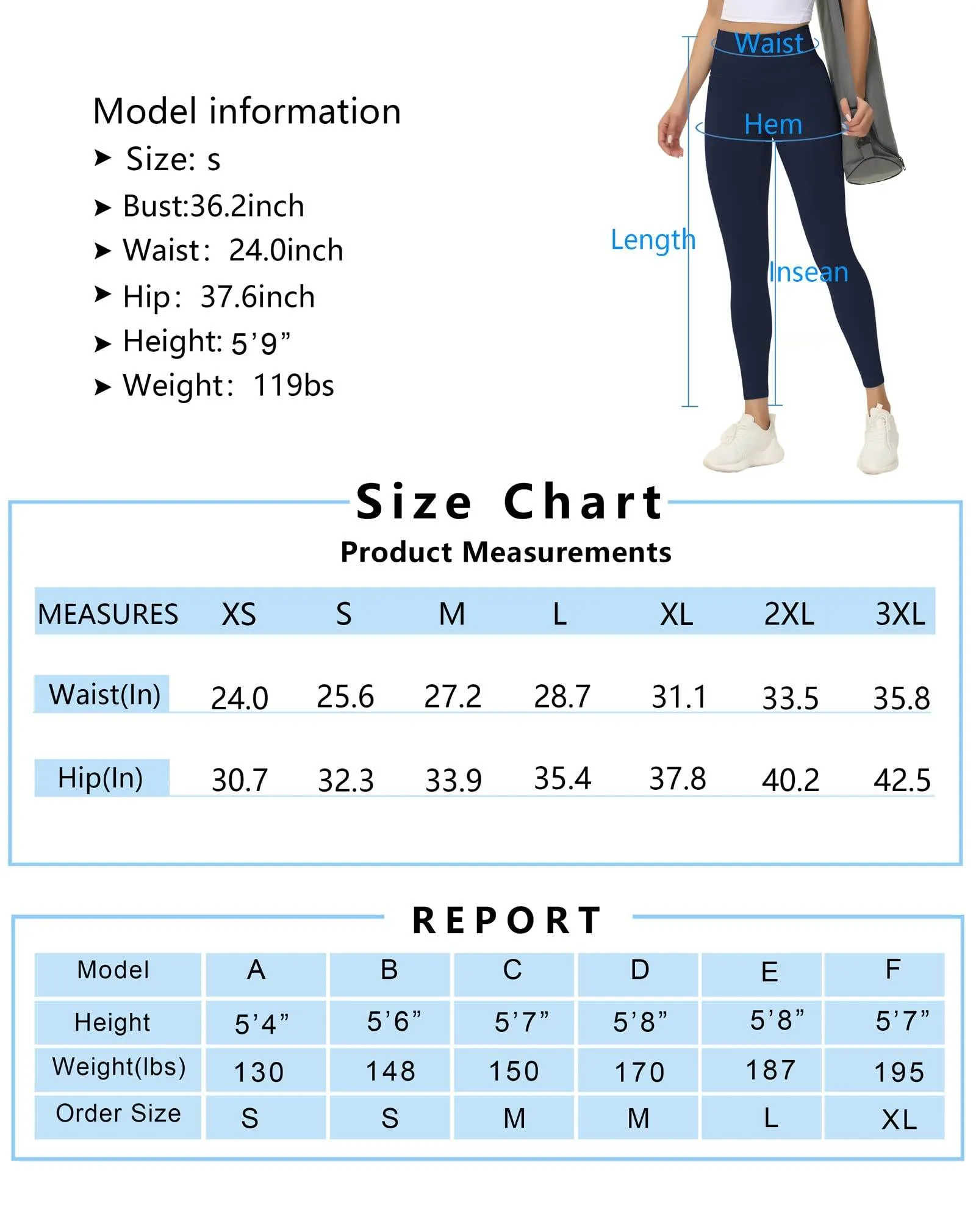 THE GYM PEOPLE Tummy Control Workout Leggings with Pockets High Waist Athletic Yoga Pants for Women Running, Fitness