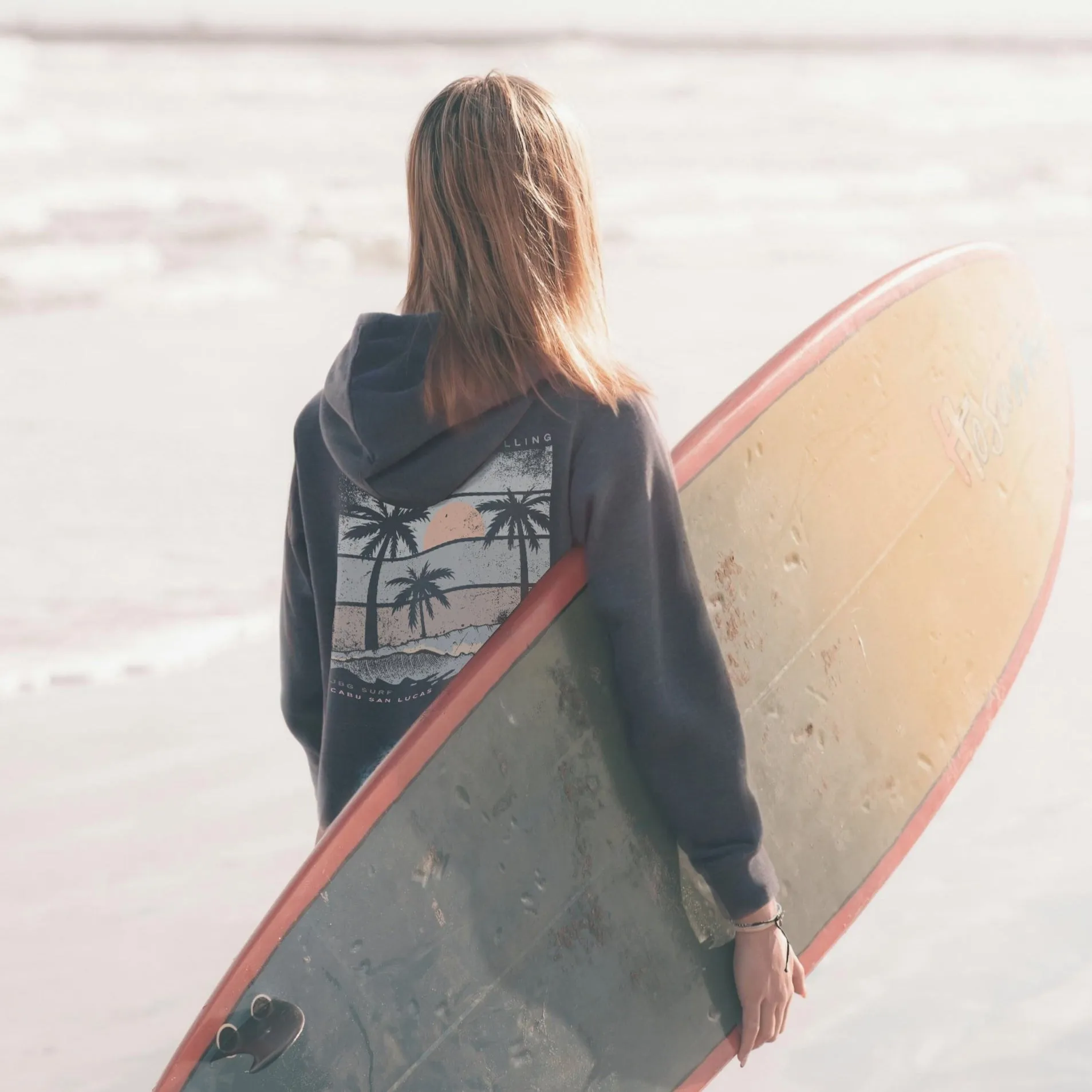 The Ocean Is Calling - Women's Surf Hoodie