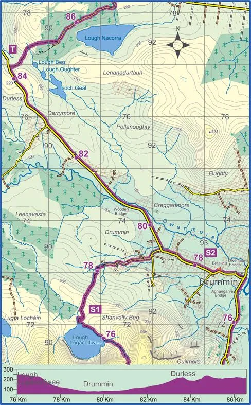 THE WESTERN WAY MAP GUIDE 1:40,000 GUIDEBOOK