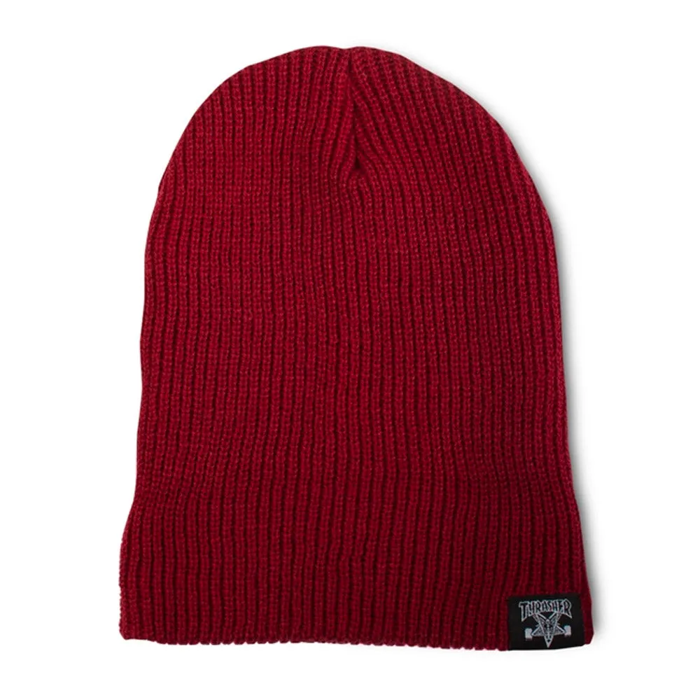 Thrasher - Skate & Destroy/Skategoat Beanie Maroon