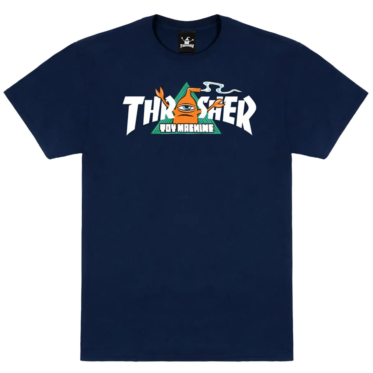 Thrasher - Toy Machine Vortex Tee Navy