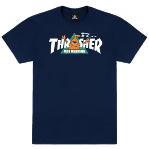 Thrasher - Toy Machine Vortex Tee Navy