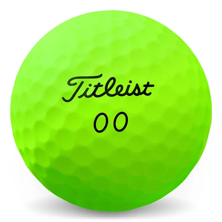 Titleist Velocity - Pelotas de golf verdes (12 unidades)