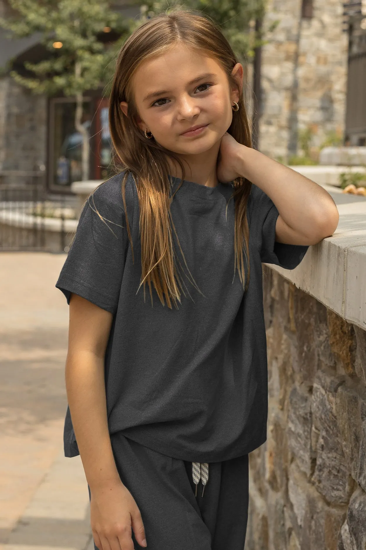 Toddler/Preschool Girls' Yoga Tee