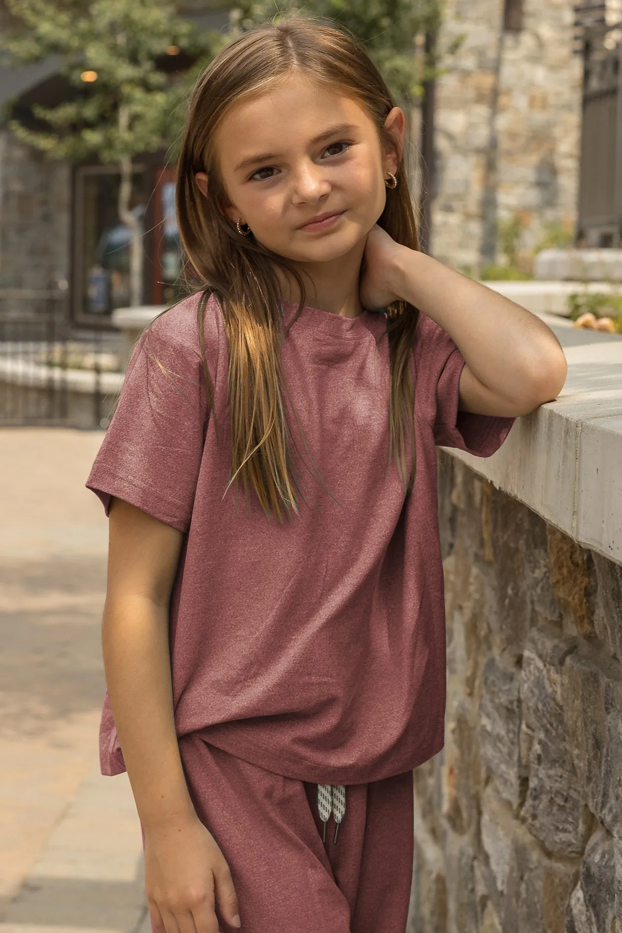 Toddler/Preschool Girls' Yoga Tee