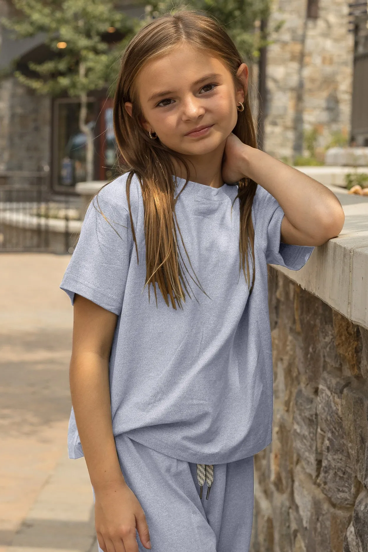 Toddler/Preschool Girls' Yoga Tee