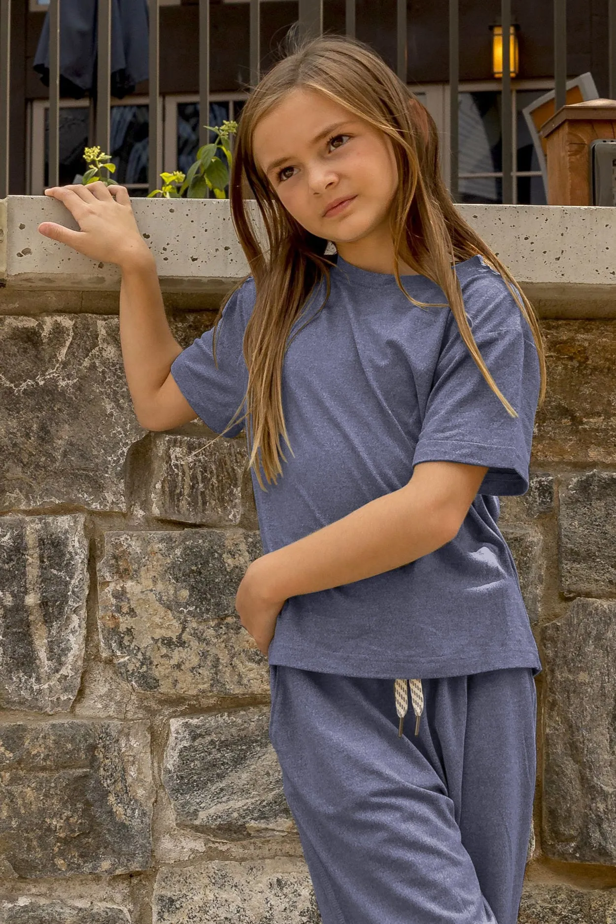 Toddler/Preschool Girls' Yoga Tee