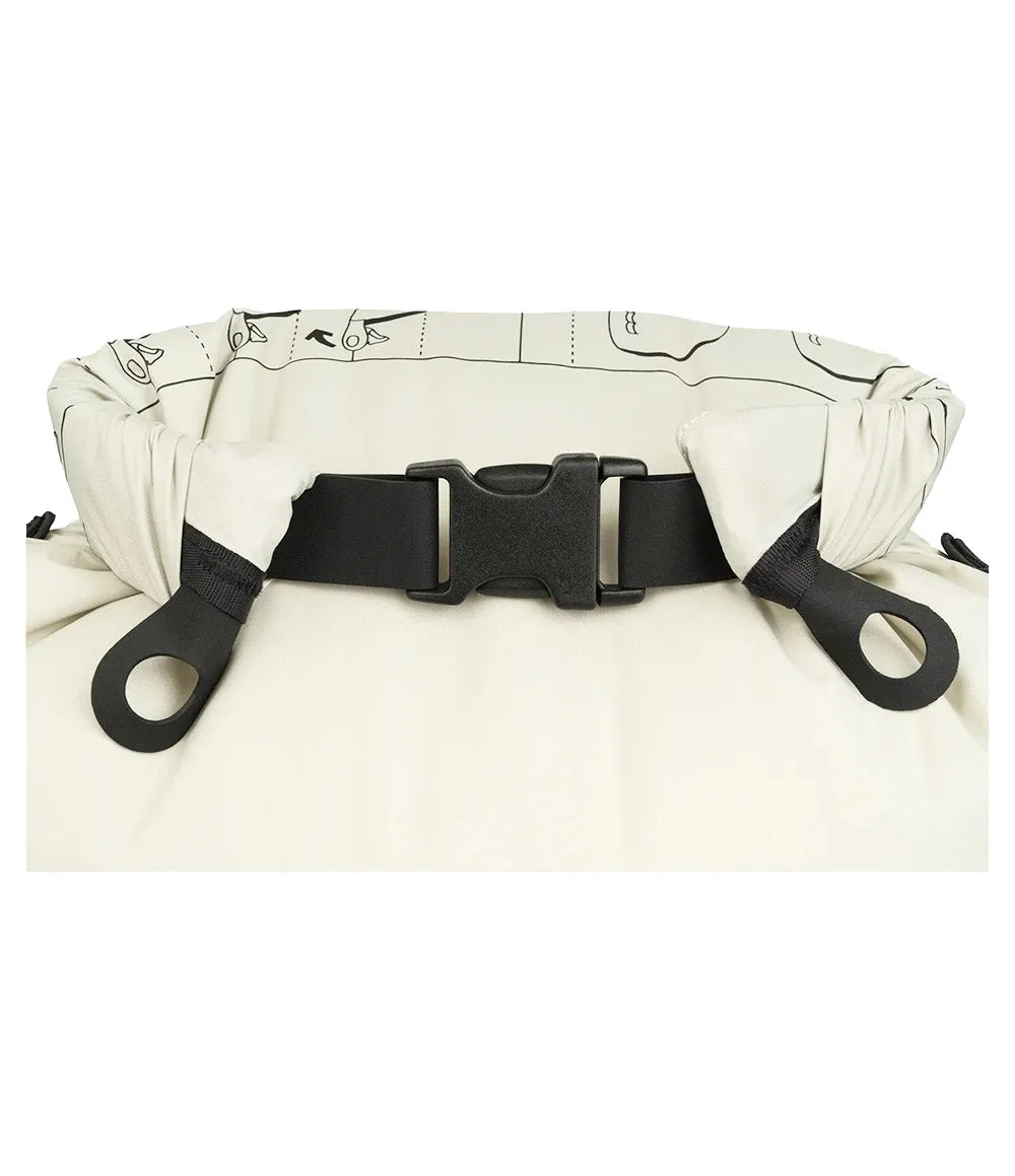Trash Dry Sack 10L Grey