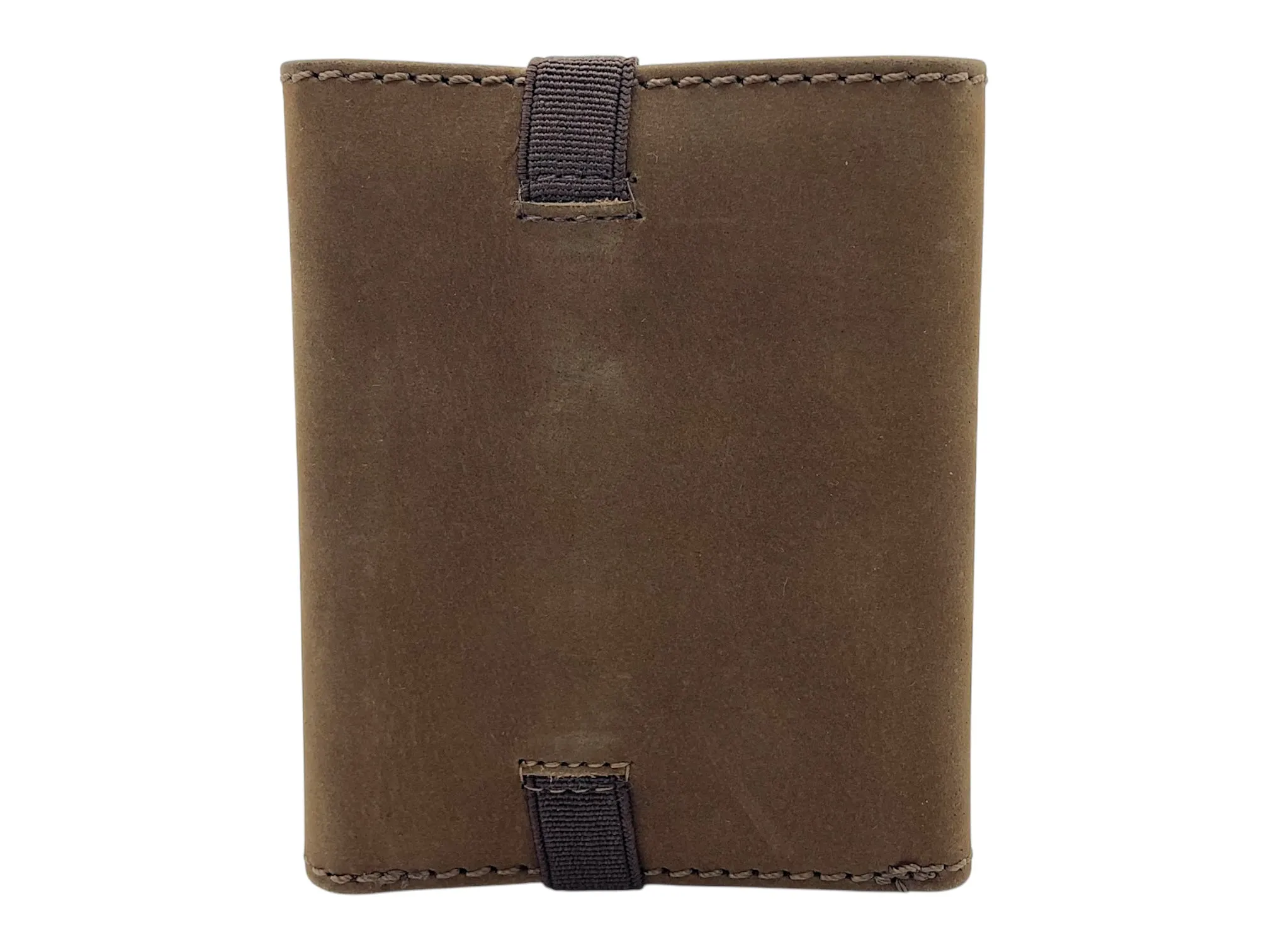 Trifold Wallet RFID Slim Wallets 10 Card Double Stitch # 1159 [Elastic]