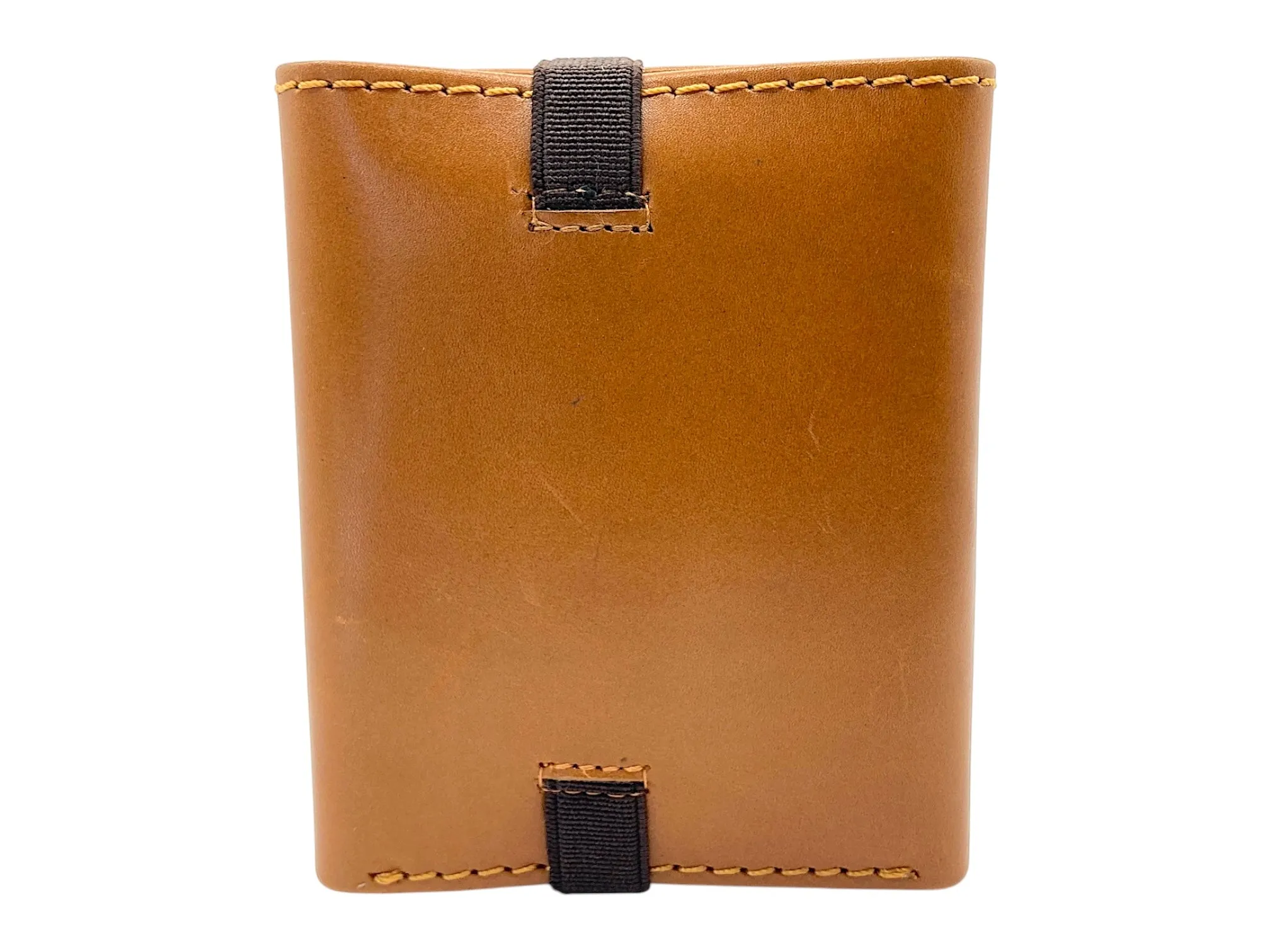 Trifold Wallet RFID Slim Wallets 10 Card Double Stitch # 1159 [Elastic]